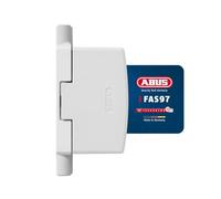 ABUS Serrure de fenêtre FAS97 - Supplémentaire côté paumelles - Niveau de sécurité 10 - Blanc
