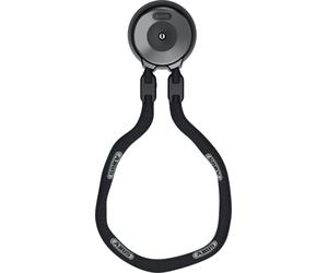 Abus WCH, ancrage mural avec chaîne 110 cm Noir Noir