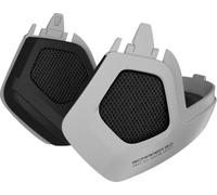 ABUS Winterkit Scraper 3.0, Cache-oreilles et Bonnet de Casque, Blanc, Taille M