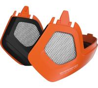 ABUS Winterkit Scraper 3.0, Protège-oreilles et Bonnet de Casque, Orange, Taille M