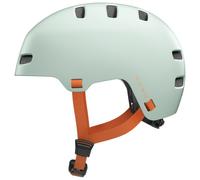 ABUS Casque ville XOXO – look patineur, mentonnière optimisée – Vert S