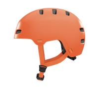 ABUS Casque Vélo XOXO, Casque City Style Skater, Taille L, mono orange