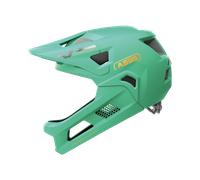 Abus Youdrop Ff Junior Downhill Helmet Argenté S Salvia Green