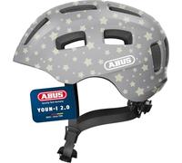 ABUS Youn-I 2.0 Casque de vélo Unisex, Gris (Grey Star), S (48-54 cm)