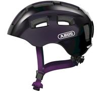 Abus - Youn-I 2.0 - Casque vélo urbain enfant Black Violet - S (48 - 54 cm)