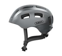 Abus - Youn-I 2.0 - Casque vélo urbain enfant Gris Graphite - M