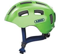 Abus - Youn-I 2.0 - Casque vélo urbain enfant Vert Etincelant - M (54 - 58 cm)