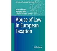 Abuse of Law in European Taxation