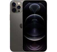 ABUSVEX Verre arrière de rechange OEM compatible avec iPhone 12 Pro 6,1" tous les transporteurs avec adhésif préinstallé et outil de réparation iPhone 12 Pro (graphite)