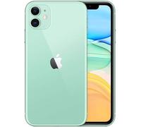 ABUSVEX Vitre arrière de rechange d'origine compatible avec iPhone 11 6,1" tous les transporteurs avec adhésif préinstallé et outil de réparation 11 (vert)