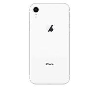 ABUSVEX Vitre arrière de rechange d'origine compatible avec iPhone XR 6,1", tous les transporteurs avec adhésif préinstallé et outil de réparation XR (blanc)