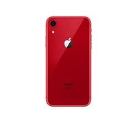 ABUSVEX Vitre arrière de rechange originale compatible avec iPhone XR 6,1", tous les transporteurs avec adhésif préinstallé et outil de réparation XR (rouge)