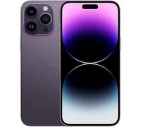 ABUSVEX Vitre arrière de rechange originale pour iPhone 14 Pro Max - Tous les transporteurs avec adhésif préinstallé et outil de réparation 14 Pro Max (violet foncé)