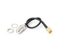 Abwan Câble d'extension Pigtail RG174 RF - Connecteur F femelle vers SMA mâle coaxial RF