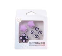 ABXY Autocollant Skin Thumb Stick Grip Caps D Pad Bouton Protecteur Autocollant pour Manettes Soft Joystick Couvertures de Joystick