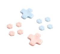 Abxy-Bouton De Direction Croisée D-Sub,Autocollant De Clé,Joystick,Thumb Stick,Grip Cap Cover,Nintendo Switch,Oled Ns Joy-Con Skin Case - Type Paw