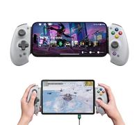 abxylute Manette de jeu mobile S9 pour iPhone 15/16/17, iPad Mini 6/7 et tablettes Android : connexion Bluetooth Type-C, configuration des boutons libre, Genshin Impact, joystick à effet Hall