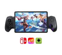 abxylute S8 Manette de jeu mobile Bluetooth rétro pour iPhone 15/16/17, iPad, téléphones Android, tablettes, Switch 1 et 2, manette de jeu sans fil avec déclencheur Hall Joystick, boutons arrière