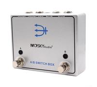 ABY Switch Pédale d'effet guitare AB Selector Effect Channel Box pour MOSKYAUDIO pour gérer efficacement les connexions à double ampli
