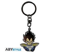 Porte-clés Dragon Ball - ABYstyle - Vegeta - Métal de haute qualité - Multicolore - Officiel
