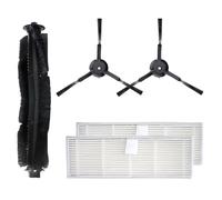 ABYN - Filtre, Brosse Latérale, Brosse Principale, Compatible Avec Les Aspirateurs Robots Uoni Et V980 Plus