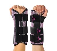 ABYON Attelle de poignet canal carpien - Soutien nocturne pour soulager la douleur, la tendinite, l’arthrite et les entorses - Légère, respirante et rembourrée, pour hommes et femmes