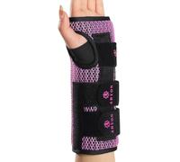 ABYON Attelle de poignet canal carpien - Soutien nocturne pour soulager la douleur, la tendinite, l’arthrite et les entorses - Légère, respirante et rembourrée, pour hommes et femmes