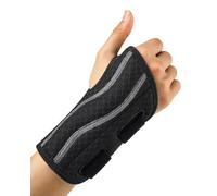 ABYON Attelle de Poignet pour Canal Carpien avec Double Renfort Ergonomique | Support ergonomique avec maille 3D respirante et doublure douce pour un confort optimal de jour comme de nuit.