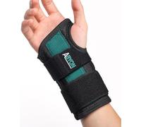 ABYON Attelle Poignet Réglable avec Support Aluminium | Attelle Poignet Réglable pour Canal Carpien, Tendinite, Arthrite et Entorse, Jour Nuit, Main Gauche ou Droite