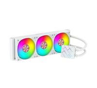 Abysm Gaming Refroidissement liquide OCEANIC TIDE 360 ARGB White, 2500 tr/min, débit réfrigérant de 1,12 kg/min et TDP jusqu'à 300 W