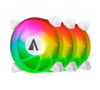 abysm gaming ventilateur 12 mm arclight argb control ab831105 3 unites