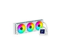 Abysm Oceanic LCD 360 ARGB Kit de refroidissement liquide - 3 ventilateurs 120 mm - Eclairage ARGB - Ecran LCD 2,8 - Pompe 2500 tr/min - Tubes 380 mm