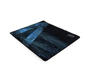 Abysm Tapis de Jeu Covenant L en Fibre Anti-Transpiration Extra Fine avec Base en Caoutchouc antidérapant, Bords renforcés, 500 x 420 x 4 mm