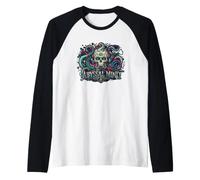 Abyssal Mind Octopus Skull Monster Kraken Manche Raglan
