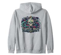 Abyssal Mind Octopus Skull Monster Kraken Sweat à Capuche