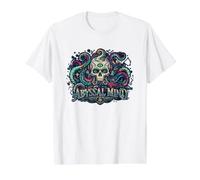 Abyssal Mind Octopus Skull Monster Kraken T-Shirt Graphique avec Valeur