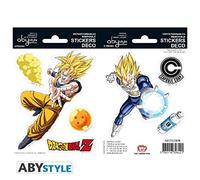 Abysse Corp Autocollants - 16x11cm/ 2-Sided - DBZ/ Goku-Vegeta
