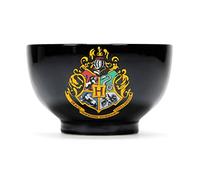 Abysse Corp Harry Potter - Bol à céréales - Poudlard - Logo Crest - Bol à céréales en céramique - Bol école - Noir