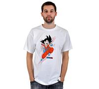 Abysse Corp T-Shirt Dragon Ball (Dragonball) : Little Goku (Blanc) Taille L