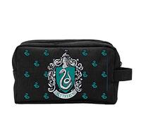 Abysse Corp - Trousse de toilette avec armoiries de la maison de Serpentard - Produit sous licence officielle Harry Potter - Vert - Mallette cosmétique pour voyage et cadeaux, multicolore, Taille