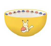 Abystyle Abybol073 Bol De Petit-Déjeuner 0,6 L Rond Grès Jaune, Blanc Jaune