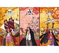 ABYSTYLE Affiche Poster One Piece Captains and Boats 91.5x61cm
