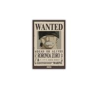 ABYstyle - Aimant One Piece - Produit Officiel - Magnet Décoratif - Format Standard (Wanted Zoro)