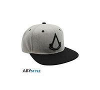 ABYstyle Assassin's Creed Origins - Casquette Snapback - Noir et Gris - Taille unique