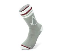 ABYSTYLE - ASSASSIN'S CREED - Chaussettes- Grises - Blanches - Crest