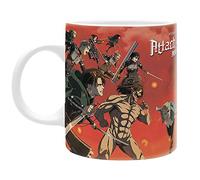 ABYSTYLE Attack on titan - mug - 320 ml - scène de bataille - subli
