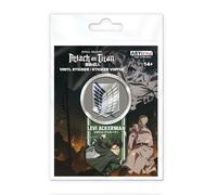ABYSTYLE - ATTACK ON TITAN Sticker Vinyle Individuel Levi - Produit Officiel - Autocollant Manga - 5×10 cm