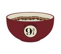 ABYSTYLE - Bol HARRY POTTER Voie 9¾ - Produit Officiel - Contenance 600 ml - Céramique Résistante - Compatible Micro-ondes & Lave-vaisselle