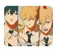 ABYSTYLE - Chainsaw Man Tapis de Souris Souple Denji, AKI & Power