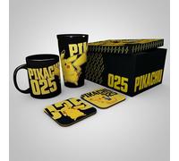 ABYstyle - Coffret Cadeau POKÉMON Phosphorescent - Produit Officiel - 1 Verre 290 ml + 1 Mug 320 ml + 2 Dessous de Verre - Set Collector